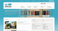 Desktop Screenshot of bingen.de